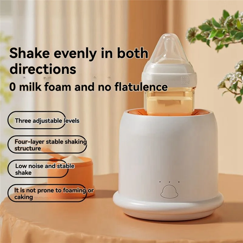 أوصى للغاية زجاجة الطفل شاكر USB شحن خلاط الحليب تغذية المحمولة آلة اهتزاز المنزل المنزل الطفل تهز ماك #6