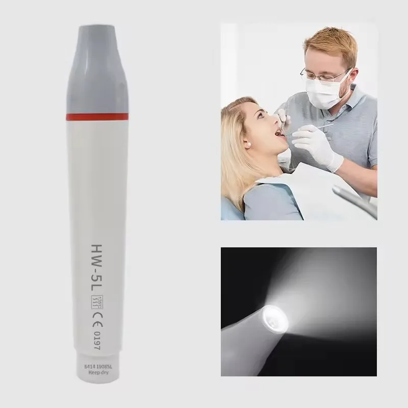 HW-3H/HW-5L/HD-7L/HD-7H Dental Teeth Whitening Cleaning Handle Universal Dental Ultrasonic Scaler Handpiece Detachable Piezo