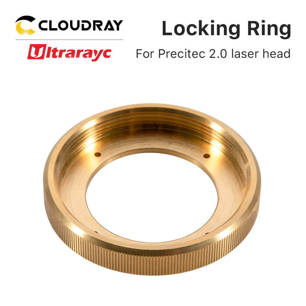 Ultrarayc Lock Ring of Ceramic Holder Parts for Precitec 2.0 Fiber Laser Cutting Head Laser Nozzle Connector Fasten Ring