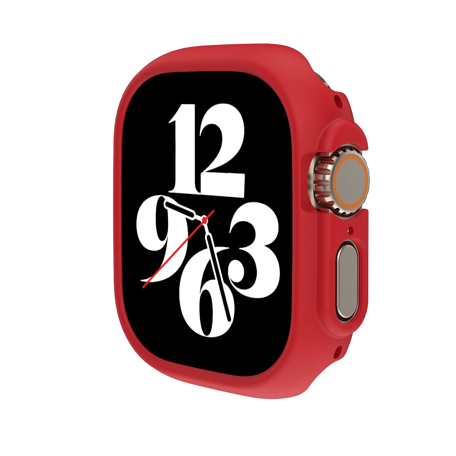 Skeleton Case for Apple Watch Ultra 3/2/1, Shockproof Protective Cover Bumper with Cut-Out Design, Hard PC Shell for Men & Women