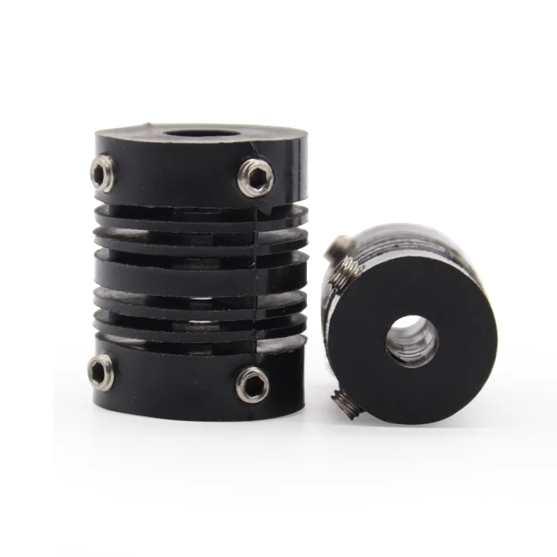 Elastic Nylon Plastic Coupling Parallel Concentric Coupling Encoder Connection Coupling Hole 4mm 6mm 8mm