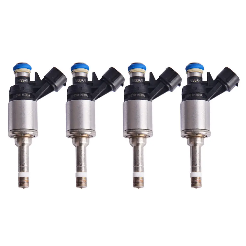 4PCS Fuel Injector 16600-1KC0A For Nissan JUKE 2010-2019 QASHQAI 2014- X-TRAIL 2013- 166001KC0A Automobile Fuel Injection System