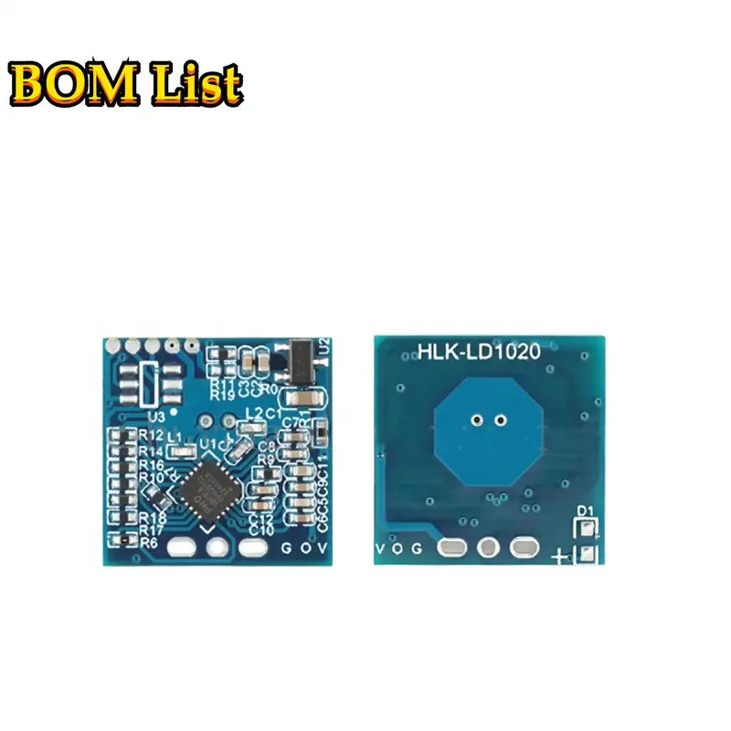 Original HLK-LD1020 10G Intelligent Human Microwave Induction Radar Module 10.525GHZ Low Power