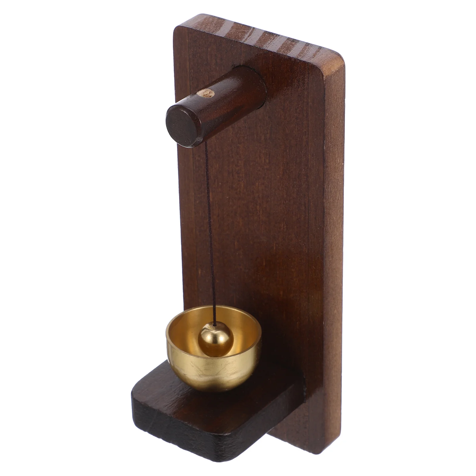 

Wooden Doorbell Wind Chime Vintage Bell For Shop Home Restaurant Entrance Retro Wall Mount Greeting Chime Decorative
