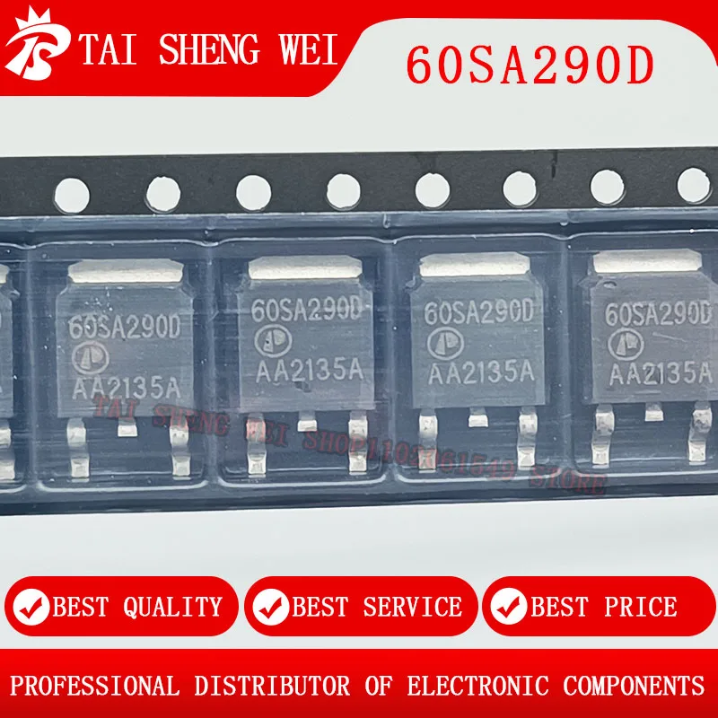 

10PCS 60SA290D TO-252 AP60SA290D TO252 Field effect MOS tube