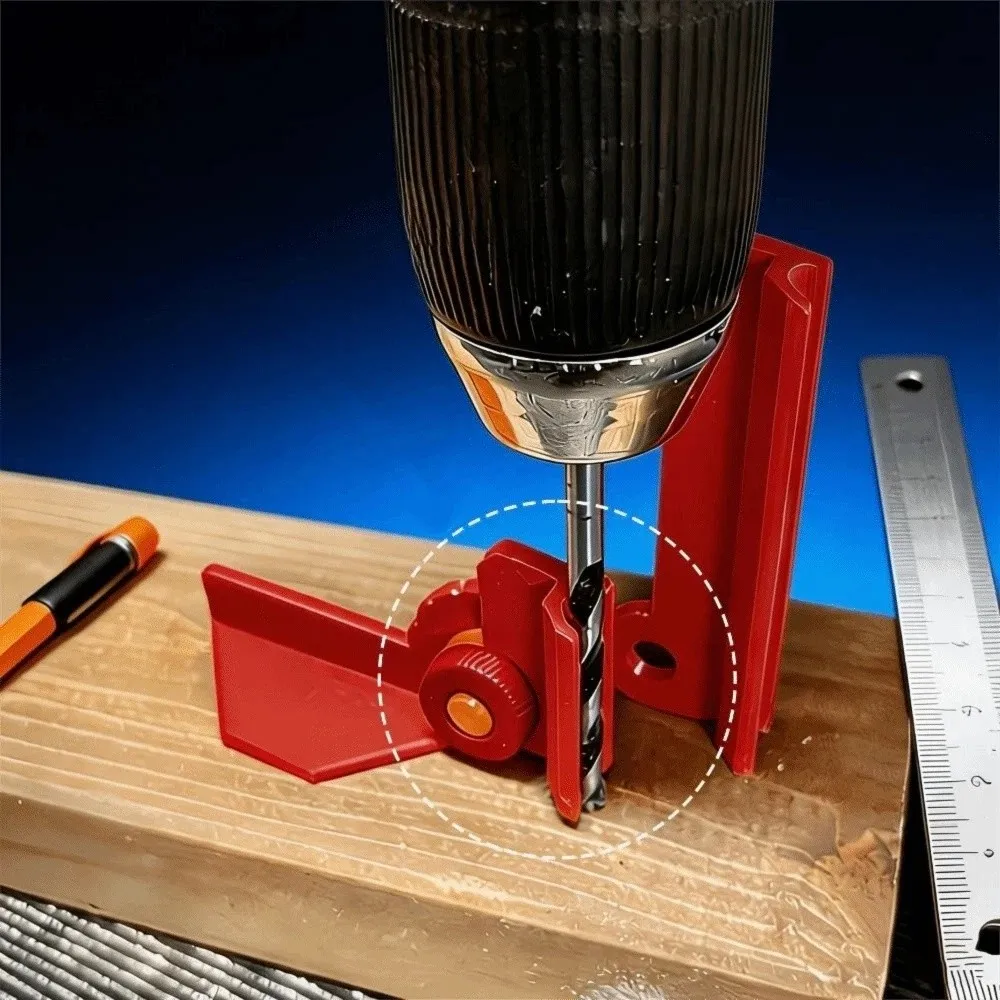 7sets/bag Adjustable Adjustable Drilling Guide Multi-Angle Precise 3D Printed Angle Drill Locator Rail Structure 3D Printed