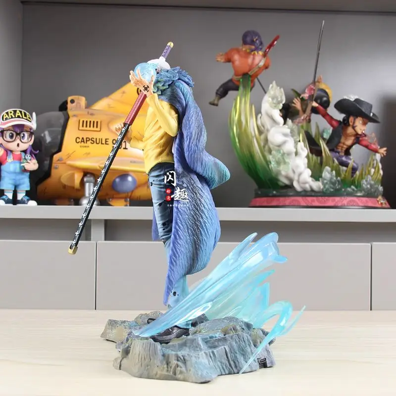 أنيمي قطعة واحدة عمل الشكل قطعة واحدة ترافالغار د. قانون المياه التماثيل 25 سنتيمتر مانغا تمثال الطرفية نموذج الحلي اللعب هدية