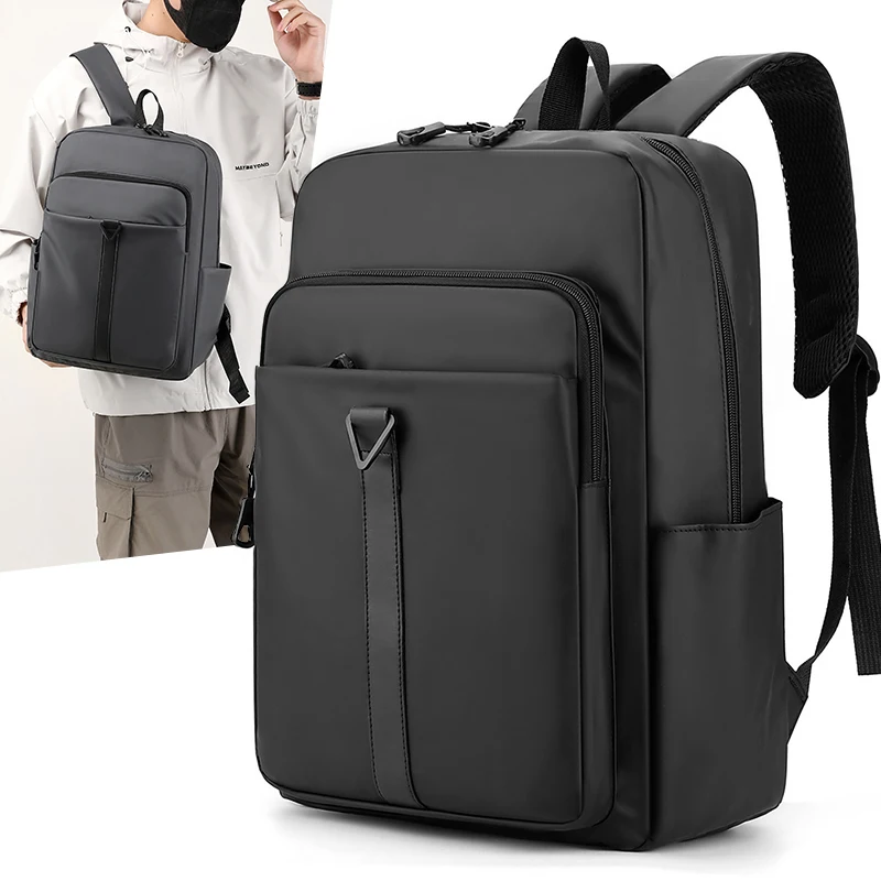 Fashion Trends Men Backpacks Travel Laptop Bag High Quality Nylon Fabric Men Shoulder Pack Bag Large Capacity Men Backpacks Bag