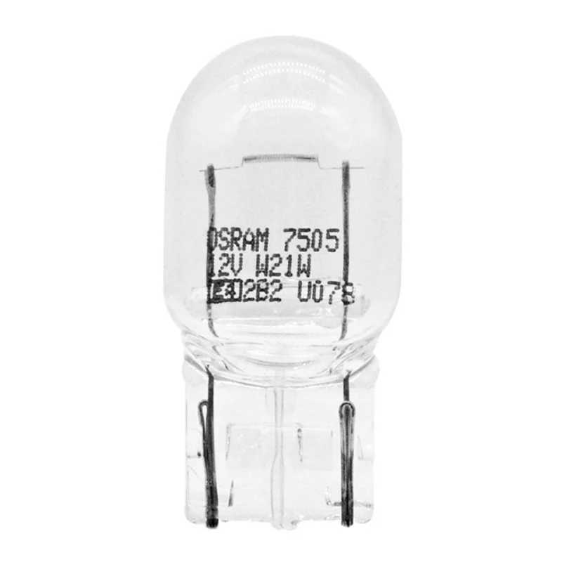 OSRAM T20 HALOGEN BULB 7505 W21W 12V REVERSING BULB SIGNAL LAMP AUTOMOTIVE LIGHTING SYSTEM