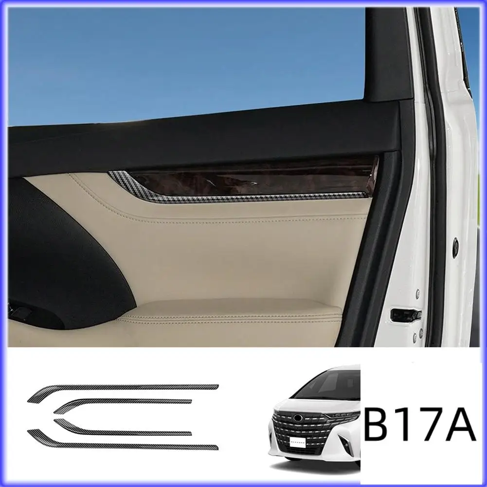 

BT-автомобильная внутренняя накладка на дверь для Toyota ALPHARD VELLFIRE серии 30 2015-2022, аксессуары для салона автомобиля