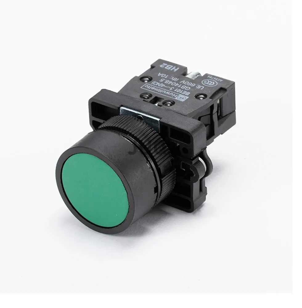 Picture 5: 22mm XB2 Momentary/Self-reset Plastic Push Button Switch with Symbol Stop Start arrow 10A/600V