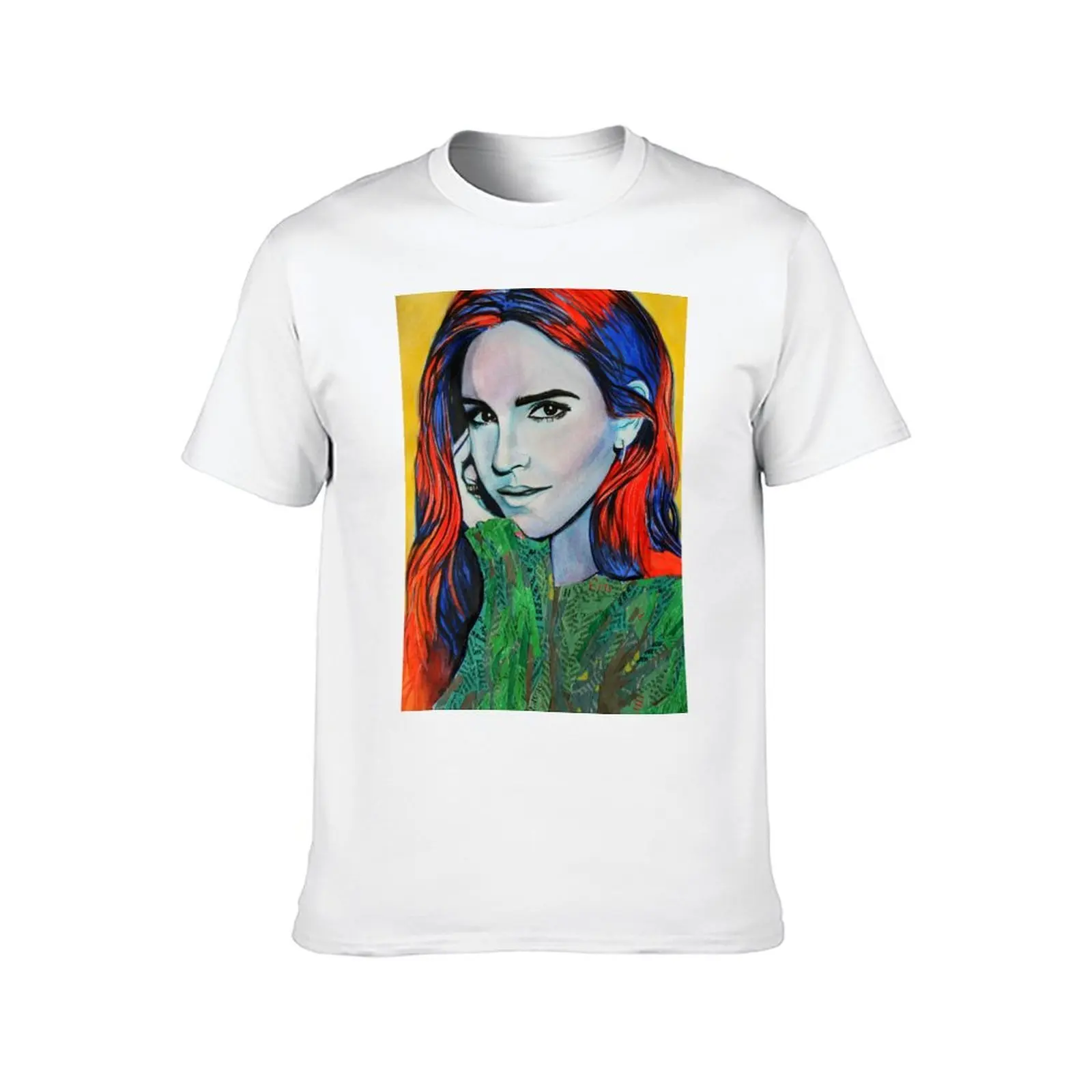 قميص قطن إيما رجل رجل عالي الجودة واتسون 100% تي شيرت قطن رجالي فاخر تي شيرت #2