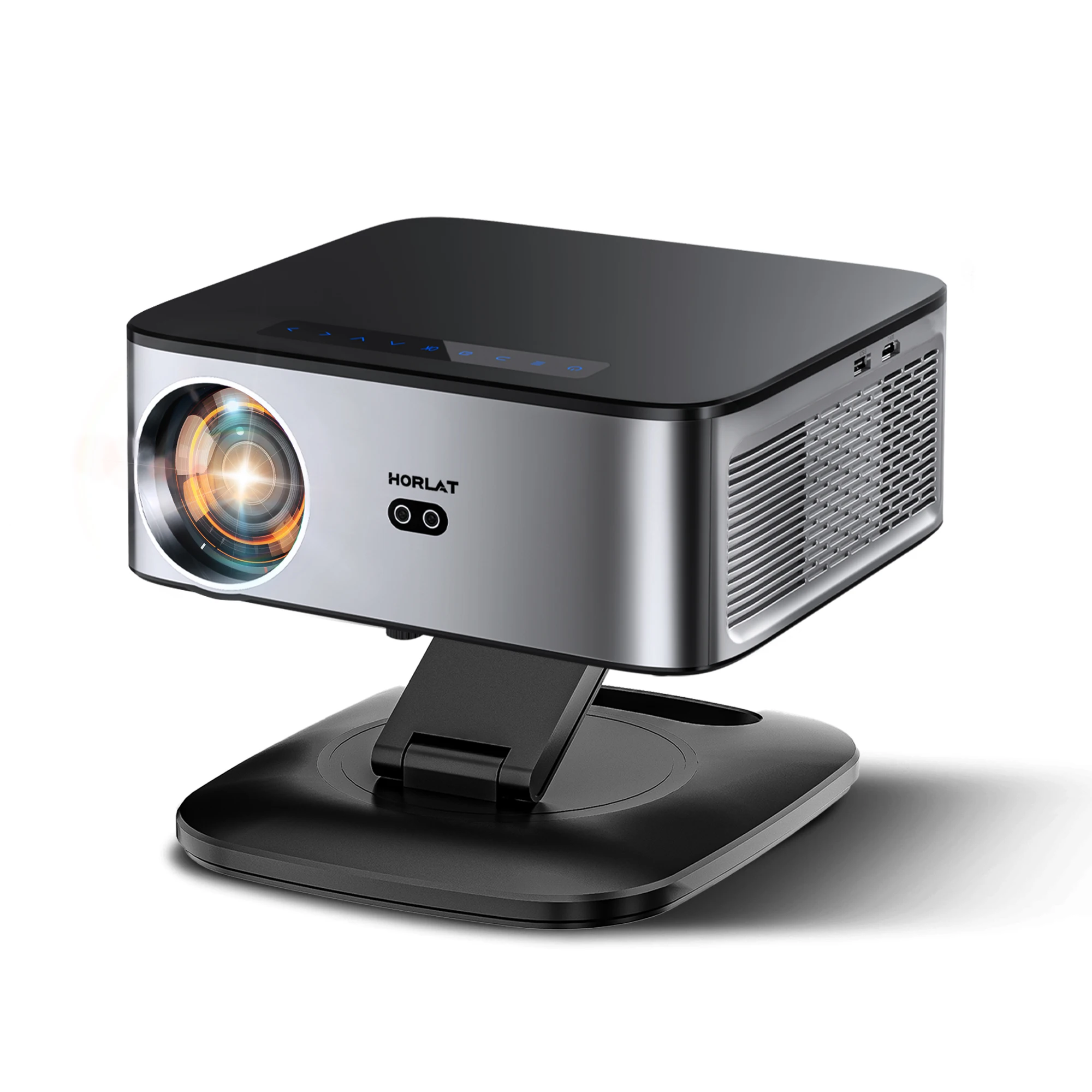 HORLAT T09MAX Google TV Projektor Full HD 1080P Android Beamer 2000 ANSI Lumen WiFi 6 3D 4K Unterstützung Smart Home Theater Projektor