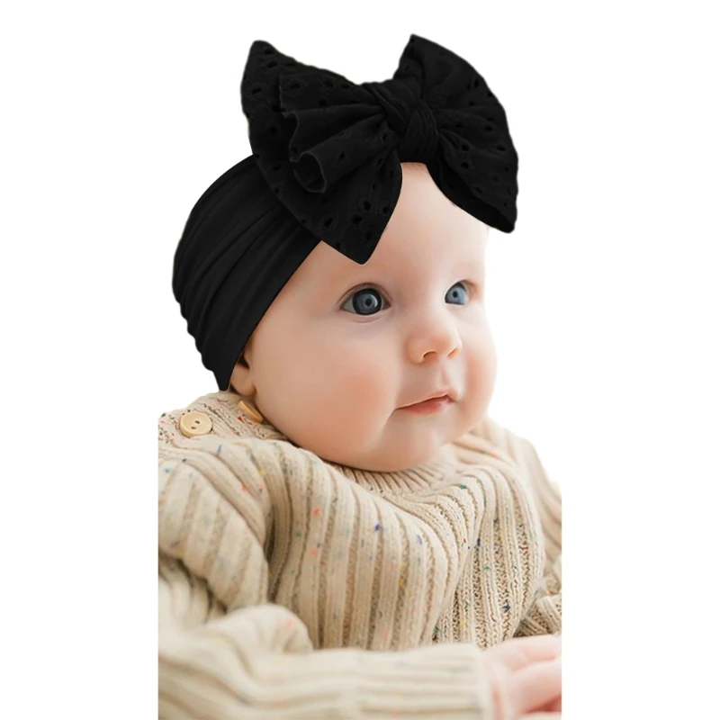 Stylish Baby Bow Headband Trendy Baby Turban Headband Trendy Bowknot Headband Elastic Hair Accessories for Infant Girls