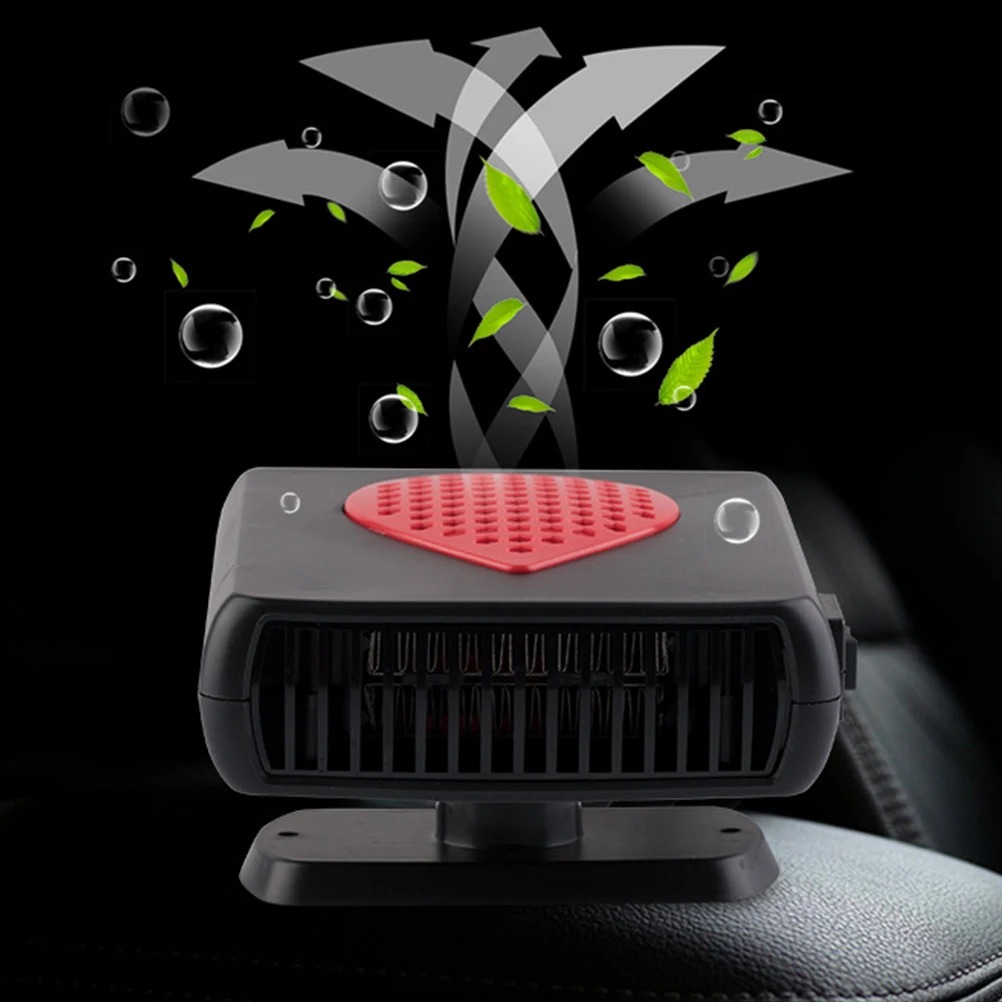 

Car Heater Defroster Low Noise All-season Snow Defogger Warmer Anti-fog Fan Glass Cleaner Safe Driving Dual Function Heating
