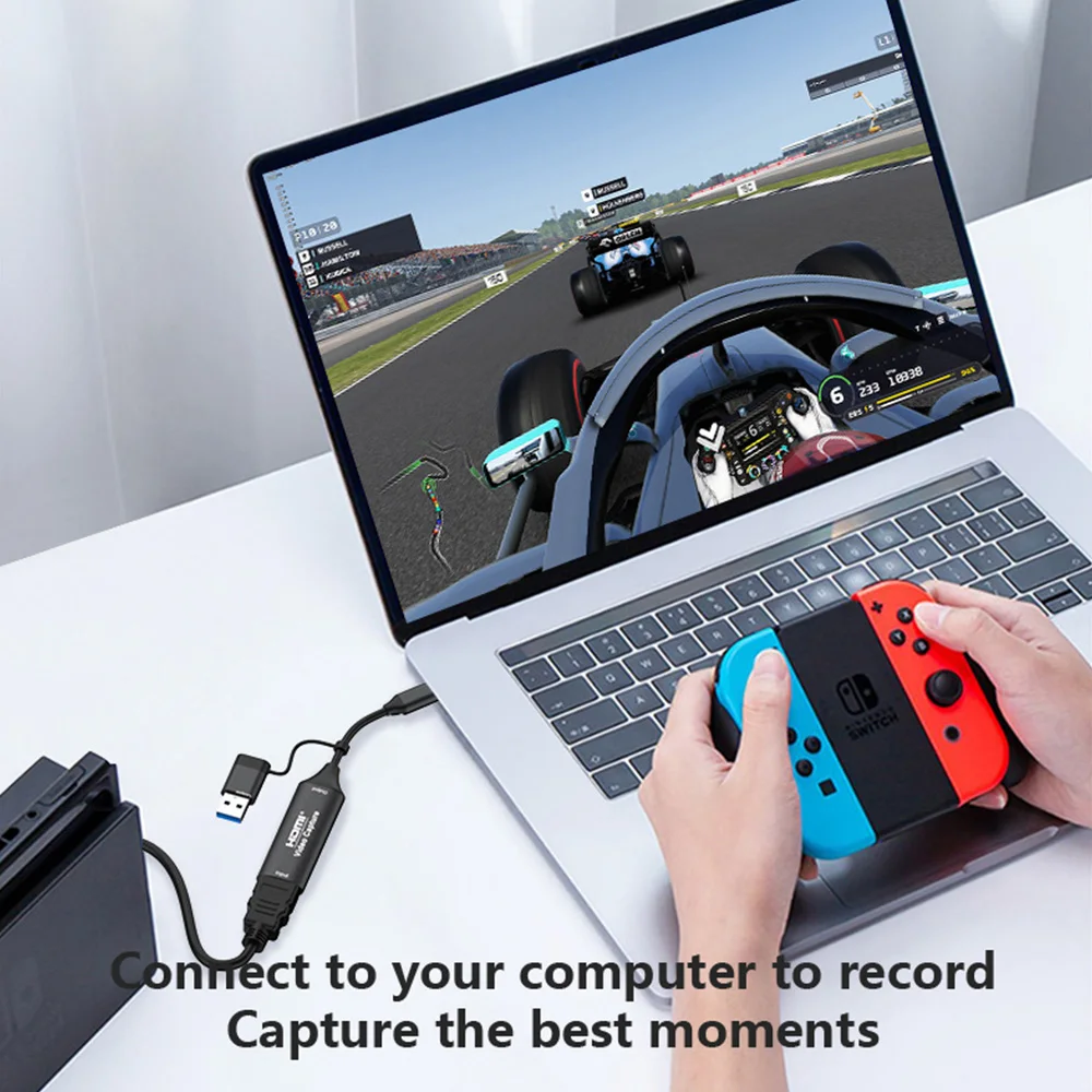Carte de Capture vidéo USB 2.0 4K 2 en 1, USB/type-c vers HDMI 1080P, enregistreur de jeu en direct pour PS4, PS5, Switch, Xbox, Windows, Mac, iPad