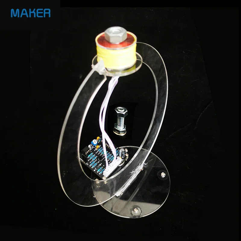 Pull-up Magnetic Levitation DIY Kit Hanging Welding Assembly Module Fun Electronic Small Production Experiment Loose Parts