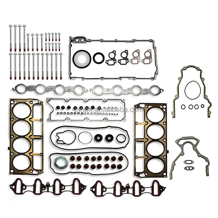 GM 4.8 5.3 V8 OHV M54B25 04111-75051OM441 442 422 423 Engine Overhauling Full Gasket Kit with Bolts