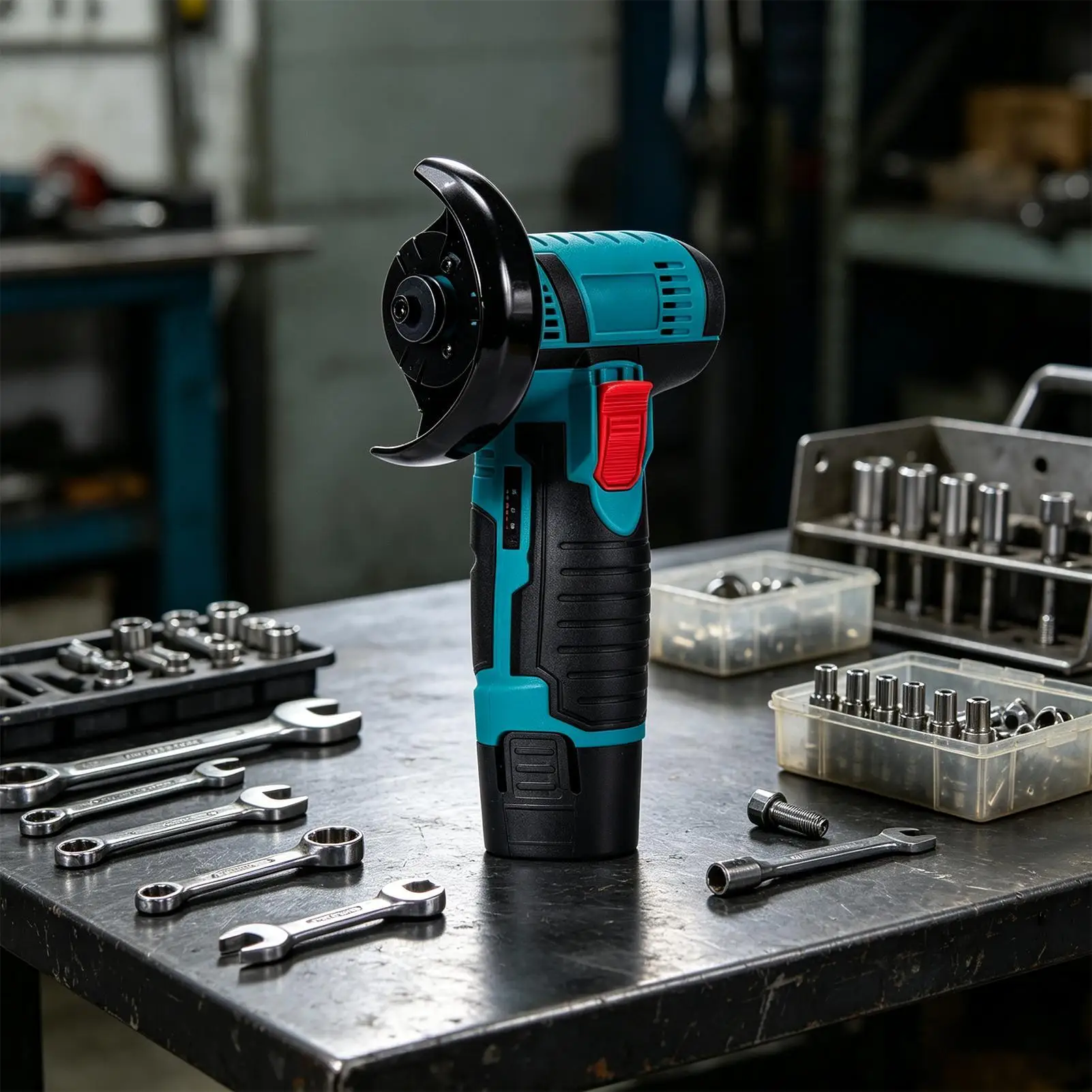 Cordless Angle Grinder Electric Portable Battery Powered Cutter Electric Grinder Tool Metal Cutter for Wood Tile Concrete
