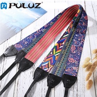 PULUZ Dslr Strap Retro Ethnic Style Multi-color Shoulder Neck Strap Camera Strap Belt For Nikon/Canon/Sony/Panasonic SLR / DSLR