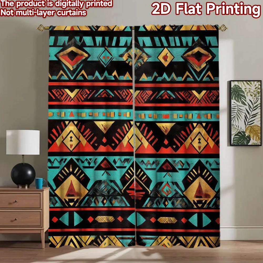 

1pc 2D flat Photography Backdrop Party Backdrop Colorful Geometric Shapes 100% Polyester Birthday Party Perfect for Holiday