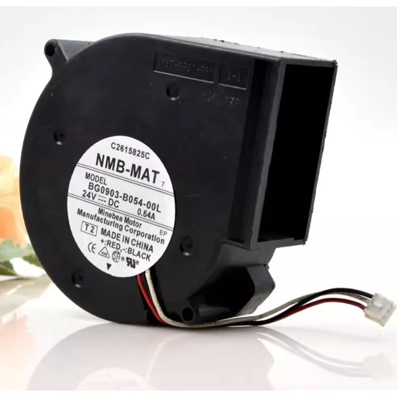 New Cooler Fan for NMB BG0903-B054-00L 24V 0.64A 9CM 9733 3-wire Variable Frequency Turbo Fan 97*97*33MM