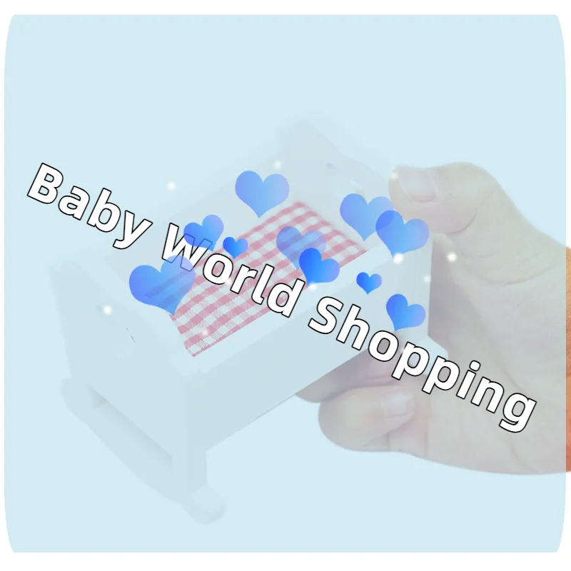 Cuna en Miniatura para Casa de Muñecas 1:12, Cuna para Bebé, Muebles para Casa de Muñecas, Modelo Decorativo, Juguete, Accesorios para Casa de Muñecas