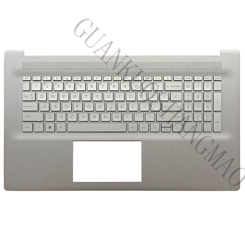 

HJY is suitable for HP 17T-CN 17Z-CP 17-CN0053CL 17-CN Palmrest backlit keyboard M50456-001 US