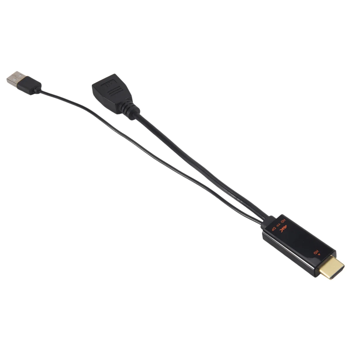 

ABQR -Compatible Male to Displayport Female Converter Cable 4K@60Hz -Compatible to DP Converter Adapter Cable
