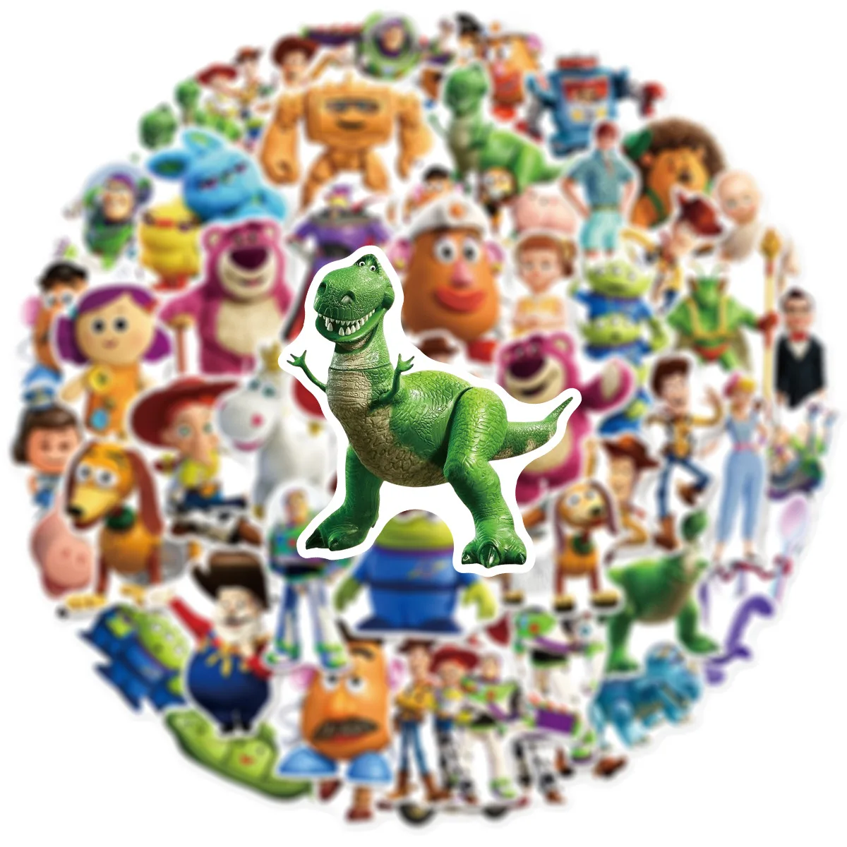 10/50PCS Toy Story‌ Series Disney Movie Graffiti Stickers Buzz Lightyear Woody Cartoon Decal DIY Luggage Phone Guitar Kid Toys