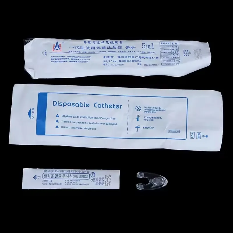 

Sterile disposable independent packaging 5ml 10ml syringe made of PVC material
