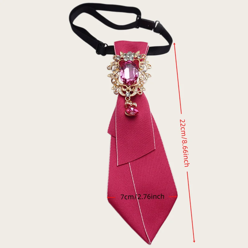 Rich Rose Red Color Paired with Transparent Pink Diamonds, and the Golden Floral Embellishments Are Exquisite and Luxurious, Making Them Perfect for Wedding Photos and Stage Performances