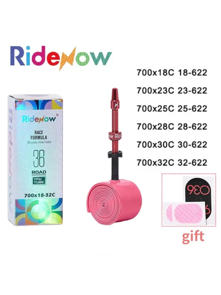 AliExpress Ridenow Metal Nozzle Tpu Inner Tube 700X 18 25 28 32C Bicycle Inner Tire Ultralight 36g External