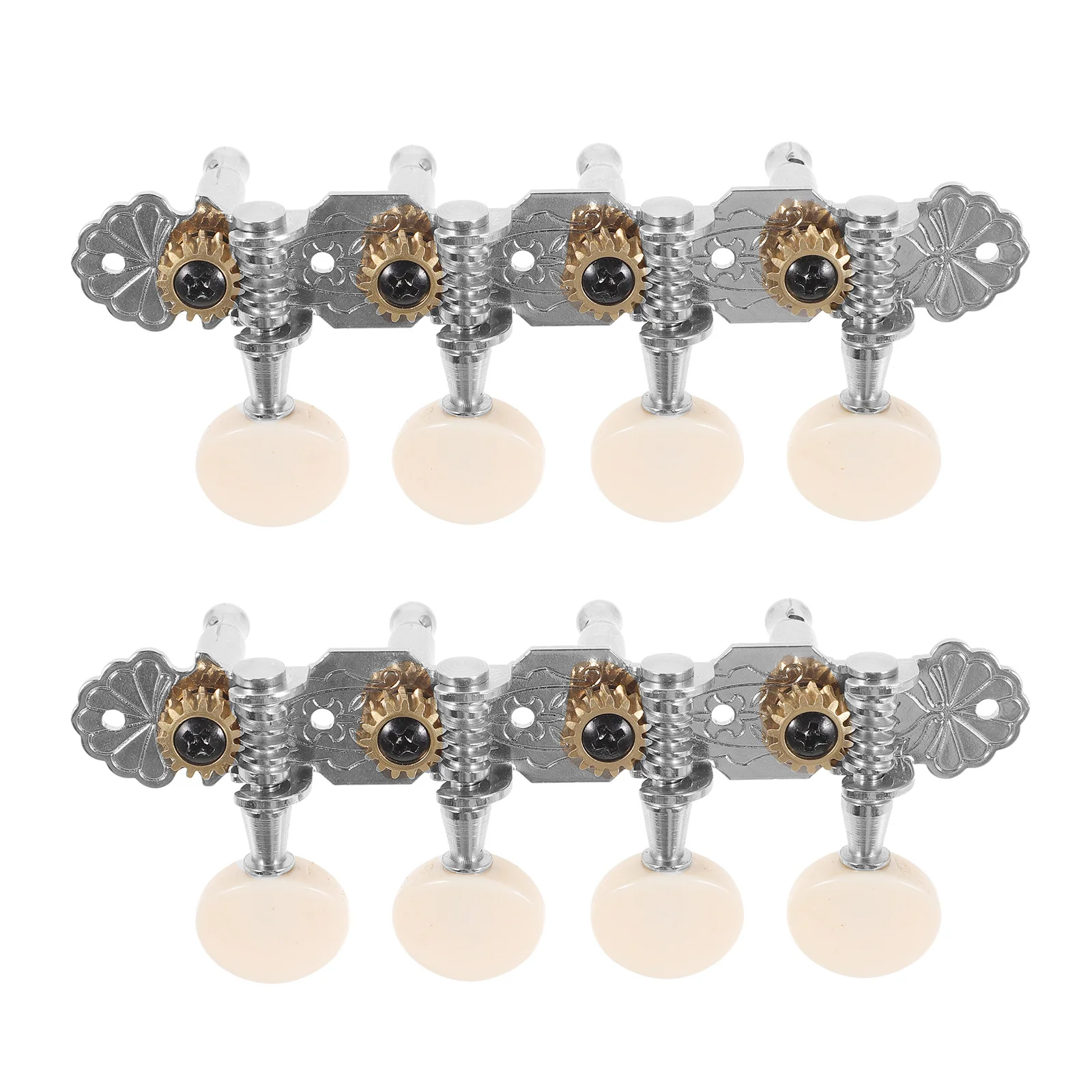 1 set 1 Set Metal Guitar Tuning Pegs For Acoustic Guitars Universal Tuner Keys Sturdy Instrument Accessories Beginners Repairers