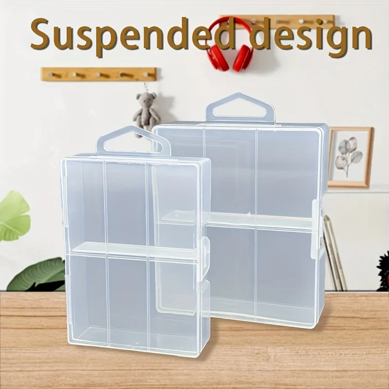 AA- oder AAA-Batterie-Aufbewahrungsbox, auslaufsicherer und staubdichter Batterie-Organizer für das Heimbüro – Detail 2