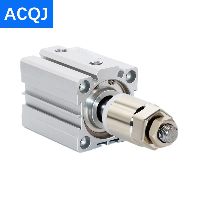 ACQJ32 Compressed Impact Air Cylinders Standard Thin Slim Compact Pneumatic Cylinder