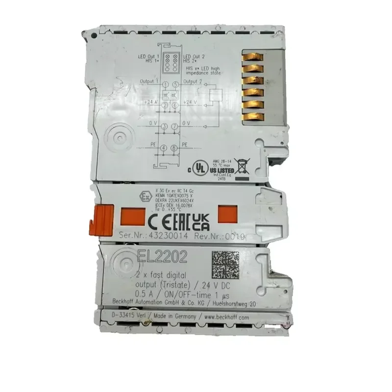 Beckhoff El2202 New Industrial Automation Programmable Control Plc Systems