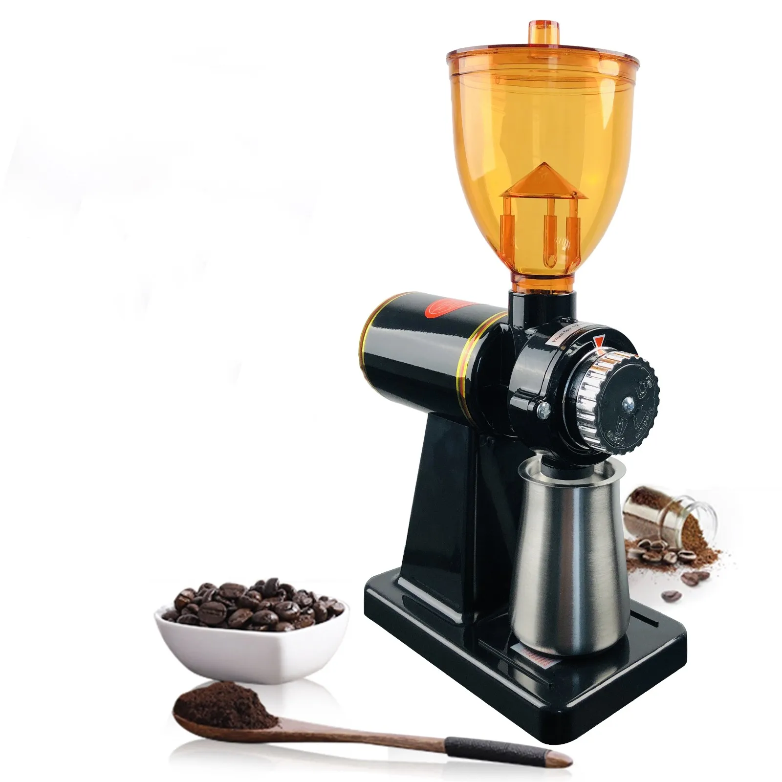 Coffee Grinder Electric Automatic Burr Mill Espresso Bean Commercial Home Office Coffee Grinder