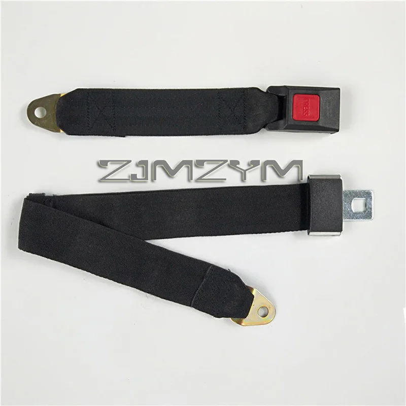 1PC Safety Two Point Adjustable Belt Black Universal Car Vehicle Seat Belt Extension Extender Strap Hot Sale