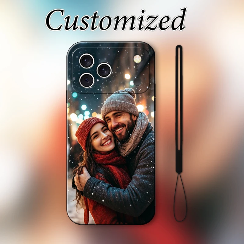 Custom Photo Lanyard Phone Case Suitable for iPhone 17/16/15/14/13/12/11/X/Xs/Xs Max/Xr/7/8 Plus/Pro/Pro Max/Se/Air Series