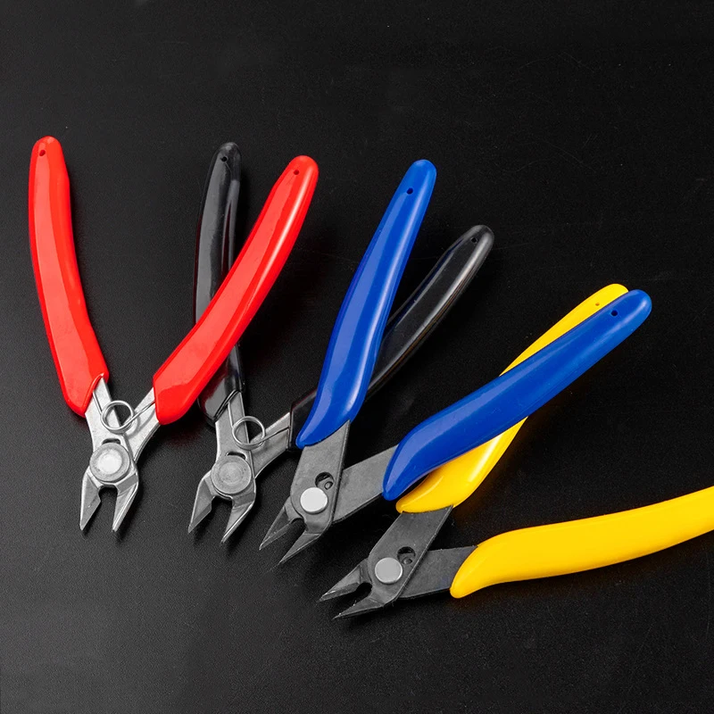 170mm Wire Cutter Pliers – Diagonal Side Cutting Nippers for Cable Wire 3D Printer Parts Model Electronics DIY Hand Tool