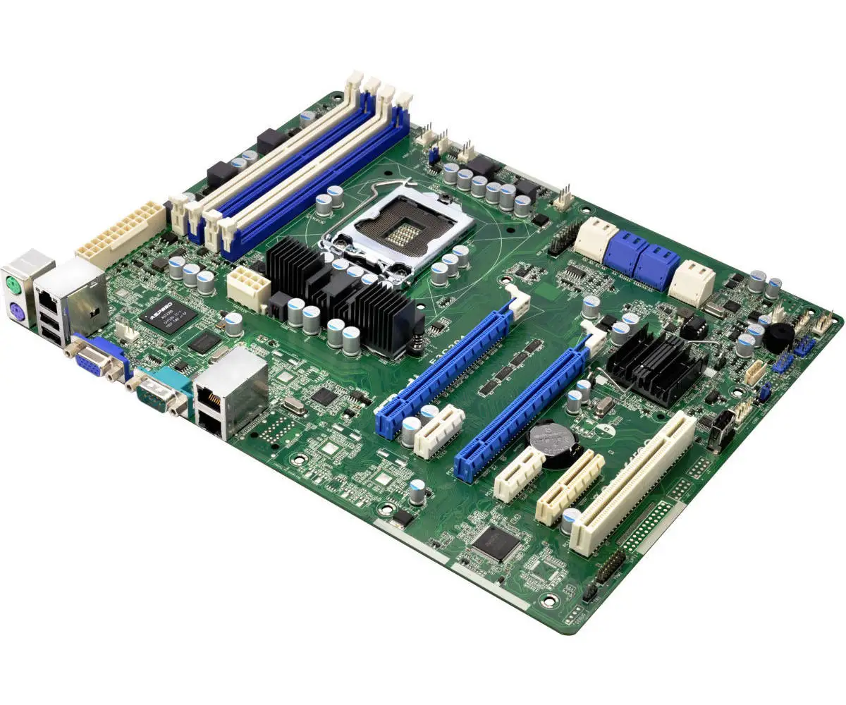 ASROCK E3C204 server Motherboard Intel C204 LGA1155 DDR3 32GB support Xeon E3-1245 E3-1280 E3-1240 v2 E3-1220 v2 E3-1290 v2 cpu - view 3