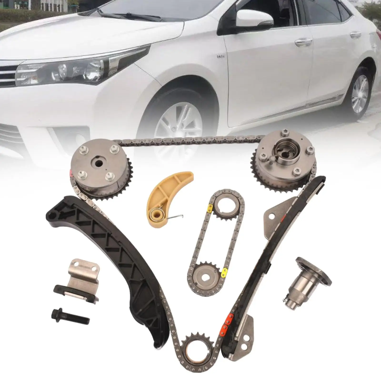 Timing Chain Kit 13507-0H020 for Toyota Corolla 2009-2015 L4 1.8L