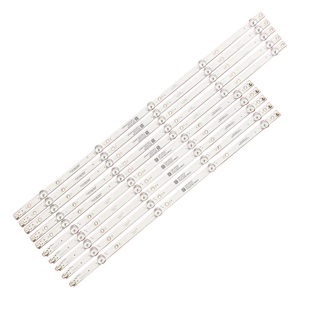 10PCS LED Strip LB55135 NS-55DF710NA19 lbm550m0501-PJ-4(L) PK-4(R) E4sw5518rku For 55