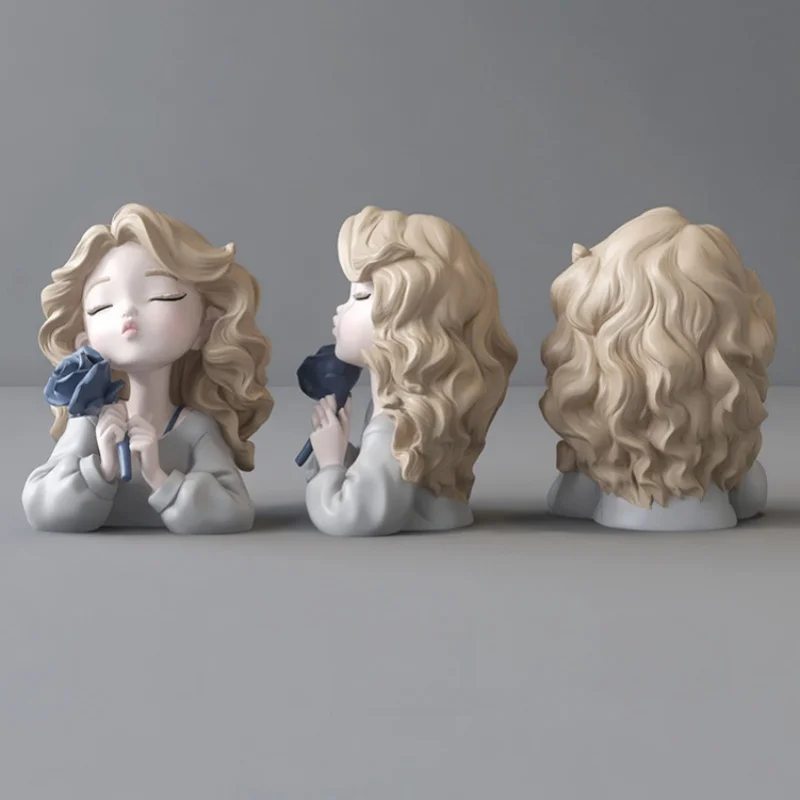 tirelire-moderne-pour-fille-decoration-de-salle-figurines-en-resine-fournitures-d'art-et-d'artisanat-sculpture-miniature-cadeau-d'anniversaire