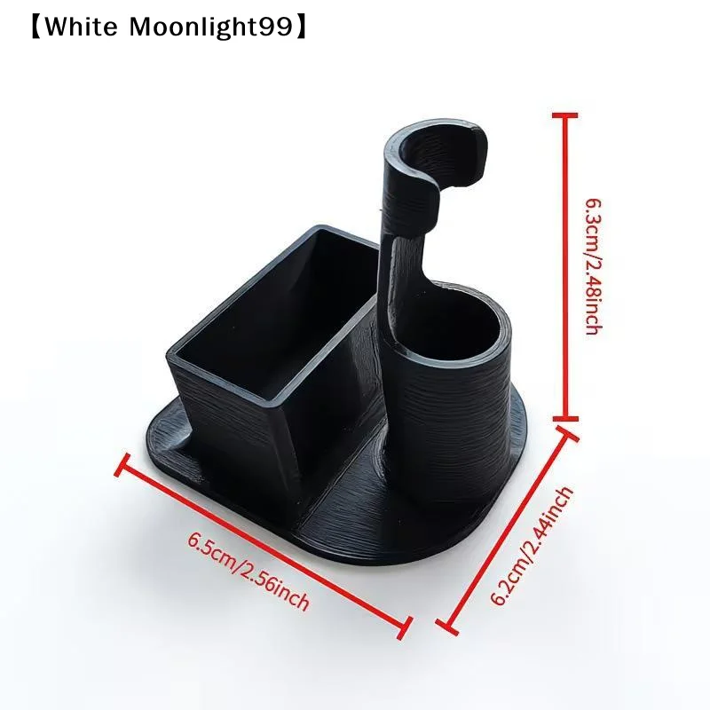 Bathroom Washbasin Dedicated Shaver Holder, Bathroom Countertop Manual Shaver Storage Stand, Men's Washbasin Tidy Artifact