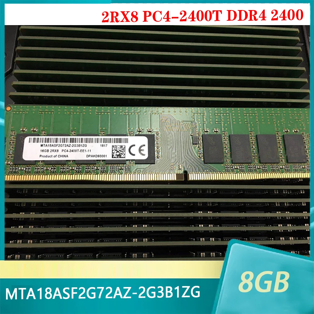 MTA18ASF2G72AZ-2G3B1ZG Server Memory 16G 16GB 2RX8 PC4-2400T DDR4 2400 DDR4 ECC For MT RAM High Quality Fast Ship