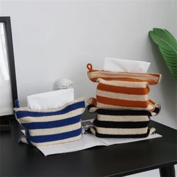 Nordic Tissue Box Holder Home Decor Table Tissue Paper Organizers Car Napkin Holders Bathroom Dispenser Toilet Paper Tissue Box