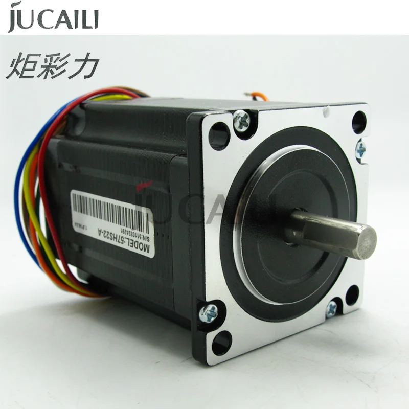 JCL Leadshine 2 Phase Stepper Servo Motor 57HS22 5.6A Length 81mm Shaft 8mm for Large Format Printer