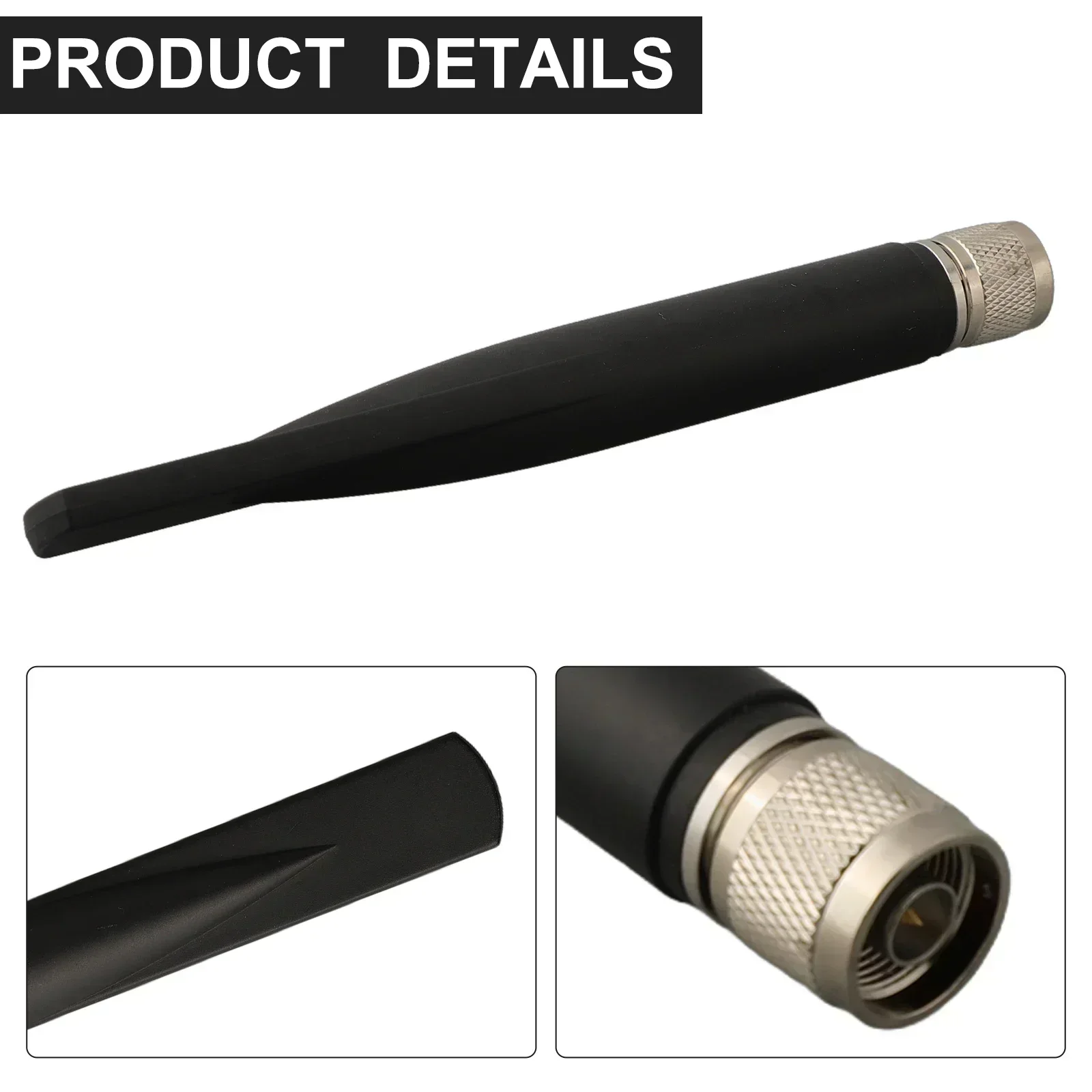 AL =FA= AOA-915-5ACM =*5 Dbi Outdoor 915MHz 802.11ah Antenna For Helium 4G Fishtail Full Frequency Rubber Rod Antenna